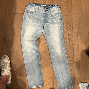 PacSun slim jeans, light wash, size 31’32